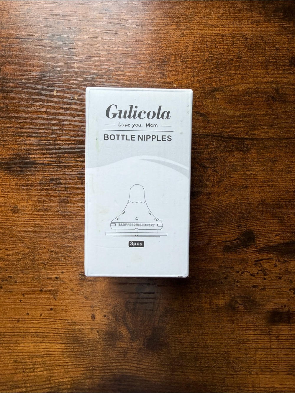 White Bottle Nipples - 3 Pack